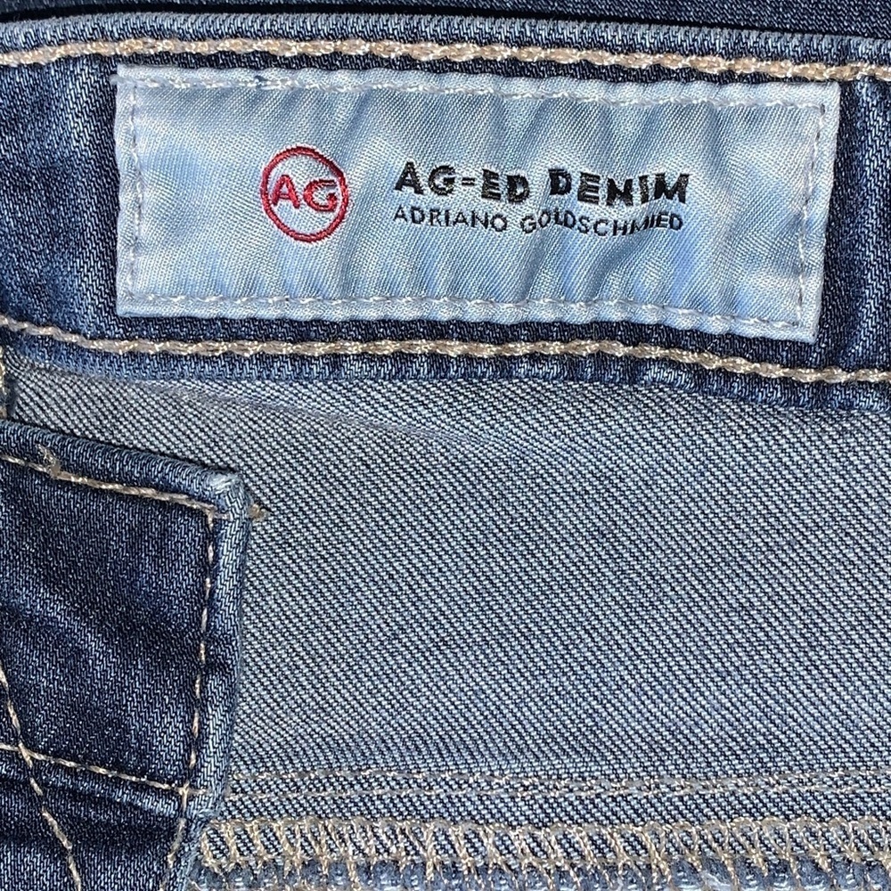 AG Adriano Goldschmied The Prima Crop Mid-Rise Cigarette Crop 30 - Picture 14 of 16